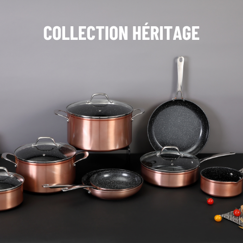 ustensiles de cuisine cuivre